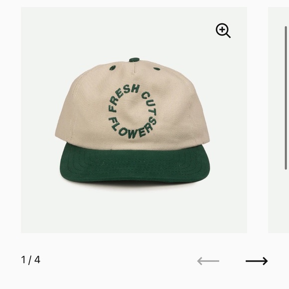 Fresh Cut Flowers Trucker Hat Two Tone - Picture 3 of 4